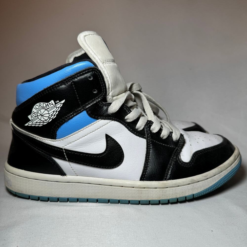 Size 9 - Wmns Nike Air Jordan 1 Mid University Blue Women's Shoes